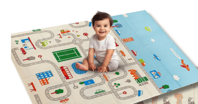 Um Espaço Só Dele: Por Que um Tapete Infantil Pode Transformar o Brincar do Seu Bebê